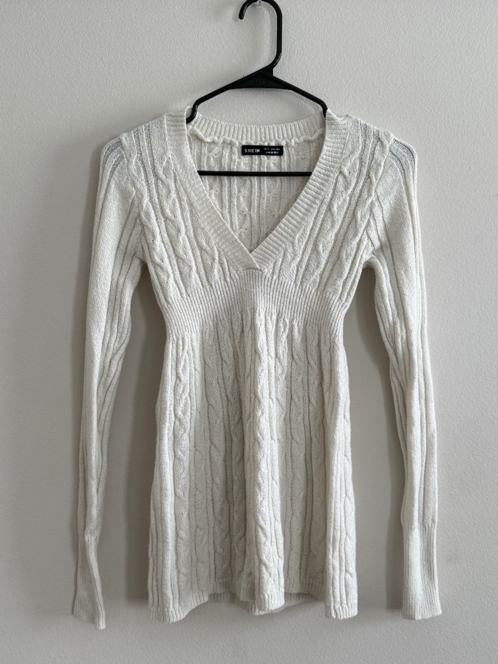 White Long Sleeve Top